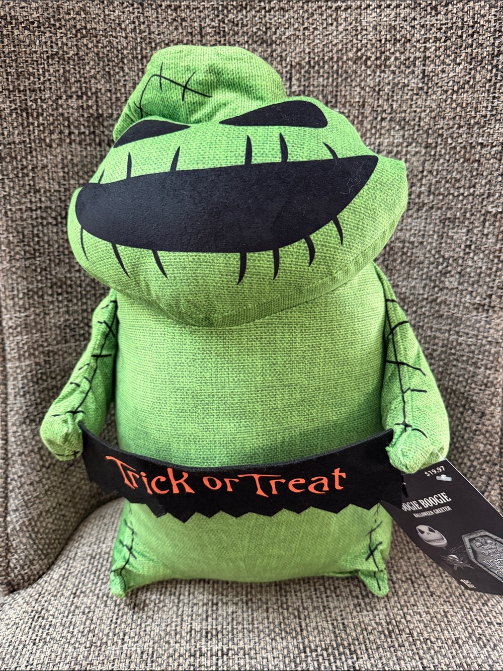 Disney Nightmare Before Christmas Oogie Boogie Halloween Greeter Decor